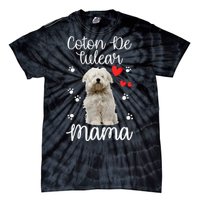 Coton De Tulear Mom Cute Puppy Dog Lovers Gifts Tie-Dye T-Shirt