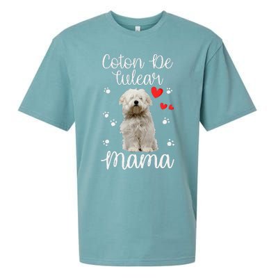 Coton De Tulear Mom Cute Puppy Dog Lovers Gifts Sueded Cloud Jersey T-Shirt