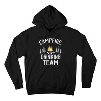 Campfire Drinking Team Camping Lovers Camper Hoodie