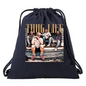 Cool Donald Trump Thug Life Drawstring Bag