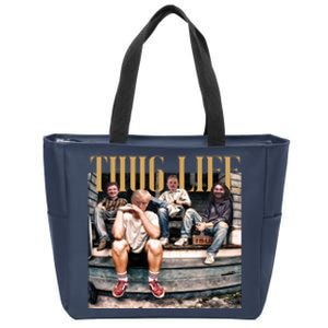 Cool Donald Trump Thug Life Zip Tote Bag