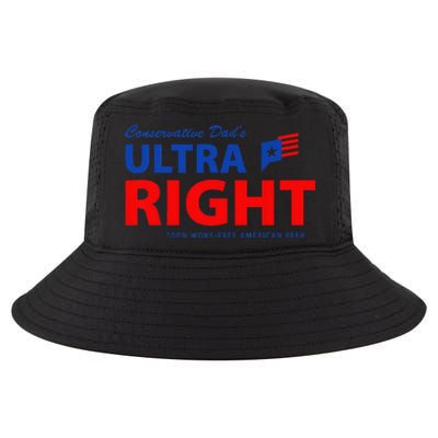 Conservative Dad's Ultra Right 100 Work Free American Beer Cool Comfort Performance Bucket Hat