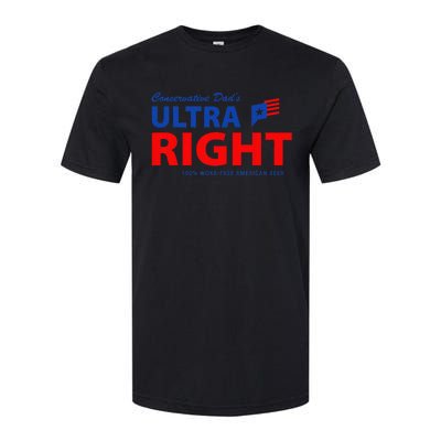 Conservative Dad's Ultra Right 100 Work Free American Beer Softstyle® CVC T-Shirt