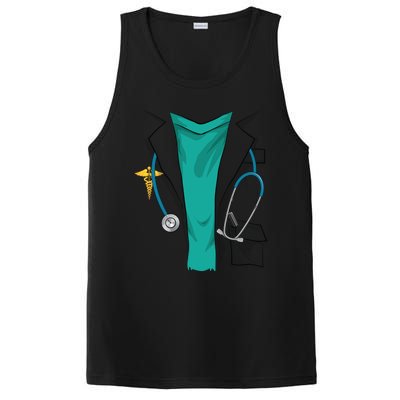 Cool Doctor Uniform Halloween Costume Funny Lazy Diy Gift PosiCharge Competitor Tank