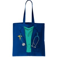 Cool Doctor Uniform Halloween Costume Funny Lazy Diy Gift Tote Bag