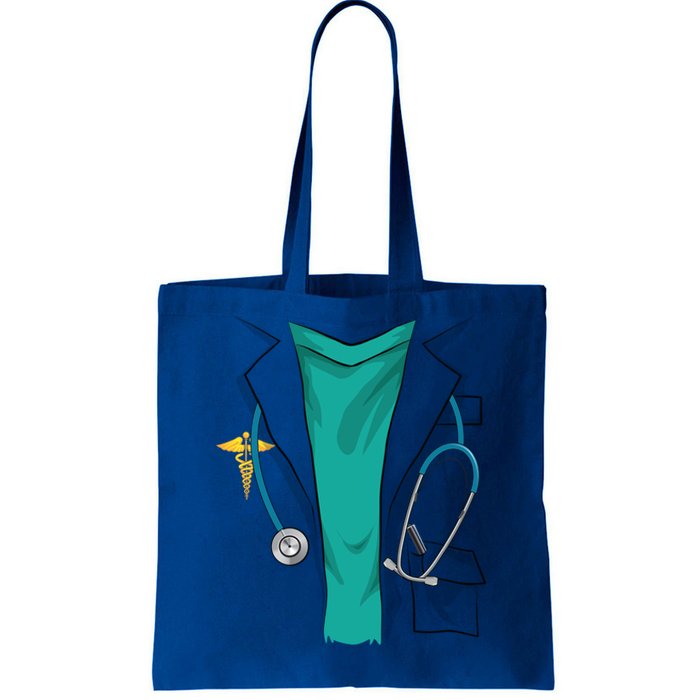 Cool Doctor Uniform Halloween Costume Funny Lazy Diy Gift Tote Bag