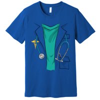 Cool Doctor Uniform Halloween Costume Funny Lazy Diy Gift Premium T-Shirt