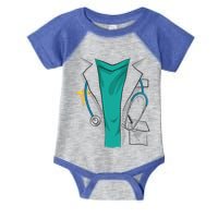 Cool Doctor Uniform Halloween Costume Funny Lazy Diy Gift Infant Baby Jersey Bodysuit