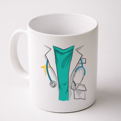 Cool Doctor Uniform Halloween Costume Funny Lazy Diy Gift Coffee Mug