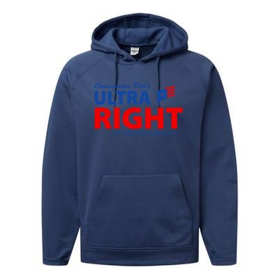 Conservative Dads Ultra Right 100% Work Free American Beer Performance Fleece Hoodie