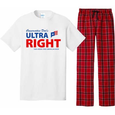 Conservative Dads Ultra Right 100% Work Free American Beer Pajama Set