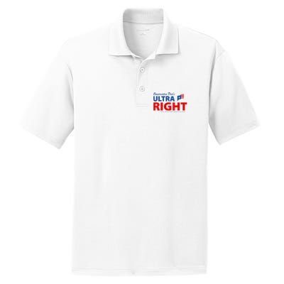 Conservative Dads Ultra Right 100% Work Free American Beer PosiCharge RacerMesh Polo