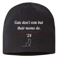 Cats DonT Vote But Their Moms Do President 2024 Election Sustainable Beanie