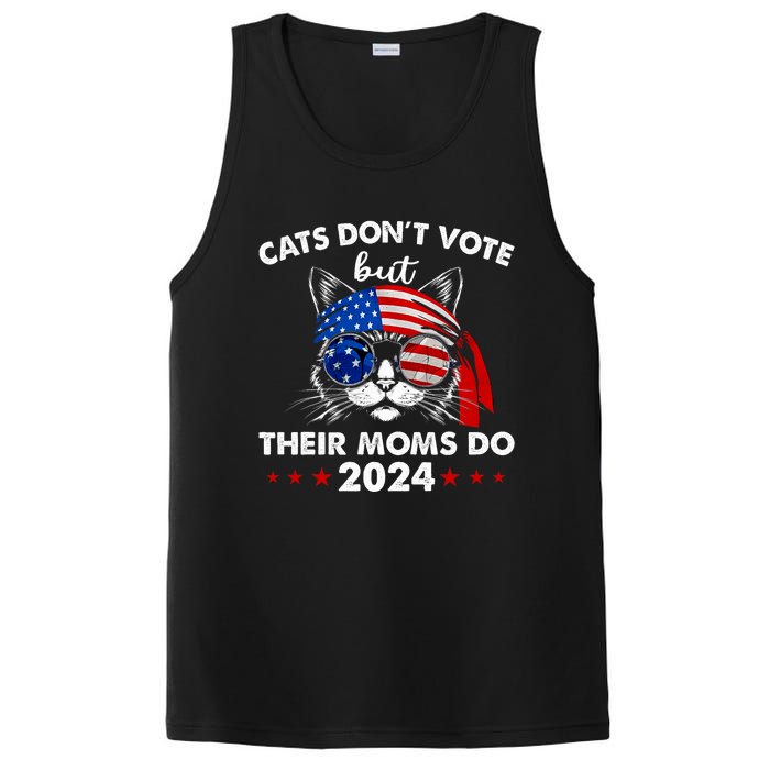 Cats DonT Vote But Their Moms Do Us Flag 2024 Election PosiCharge Competitor Tank