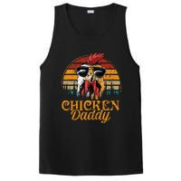 Chicken Daddy Vintage Poultry Farmer Funny Fathers Day PosiCharge Competitor Tank