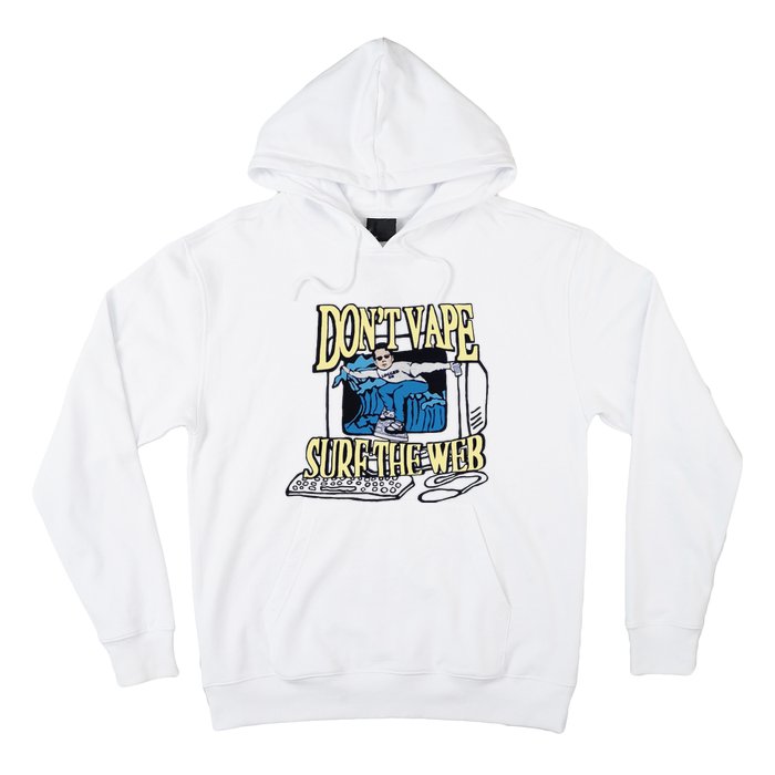 Caucasianjames Don’t Vape Surf The Web Hoodie