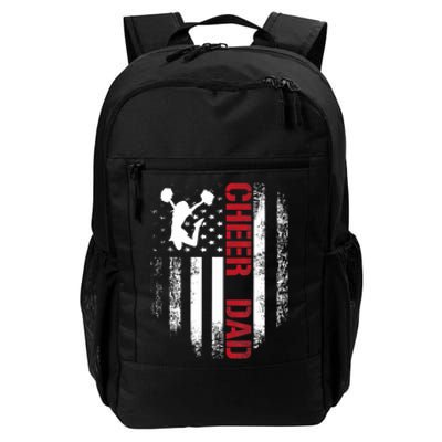 Cheer Dad Vintage American Flag Daily Commute Backpack