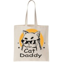 Cat Daddy Vintage Eighties Style Cat Retro Distressed Bag