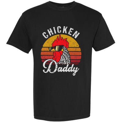 Chicken Daddy Vintage Style Chicken Dad Poultry Funny Farmer Garment-Dyed Heavyweight T-Shirt