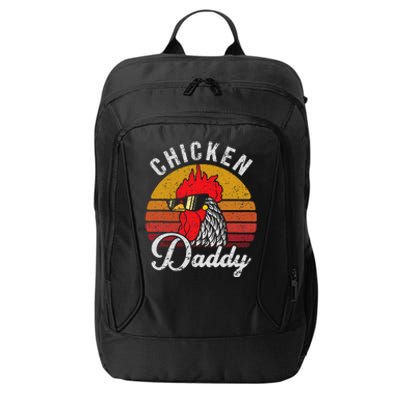 Chicken Daddy Vintage Style Chicken Dad Poultry Funny Farmer City Backpack