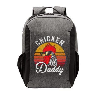 Chicken Daddy Vintage Style Chicken Dad Poultry Funny Farmer Vector Backpack