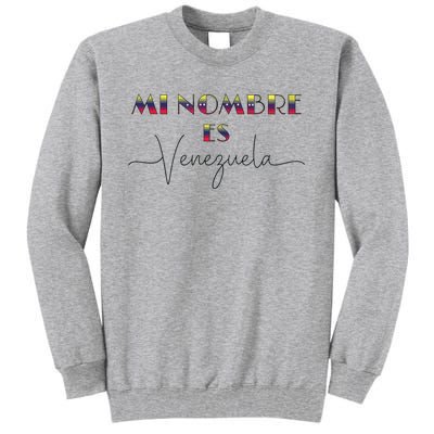 Camisa De Venezuela Venezuelan Flag Proud Venezuelan Tall Sweatshirt