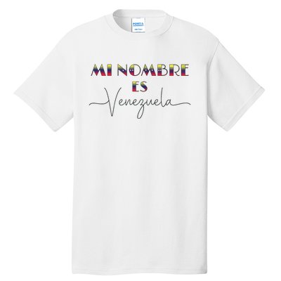 Camisa De Venezuela Venezuelan Flag Proud Venezuelan Tall T-Shirt