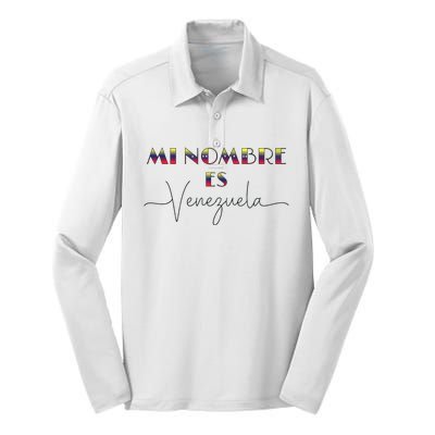 Camisa De Venezuela Venezuelan Flag Proud Venezuelan Silk Touch Performance Long Sleeve Polo