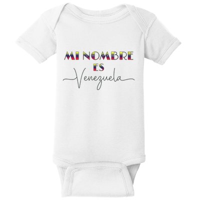 Camisa De Venezuela Venezuelan Flag Proud Venezuelan Baby Bodysuit