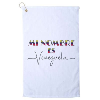Camisa De Venezuela Venezuelan Flag Proud Venezuelan Golf Towel