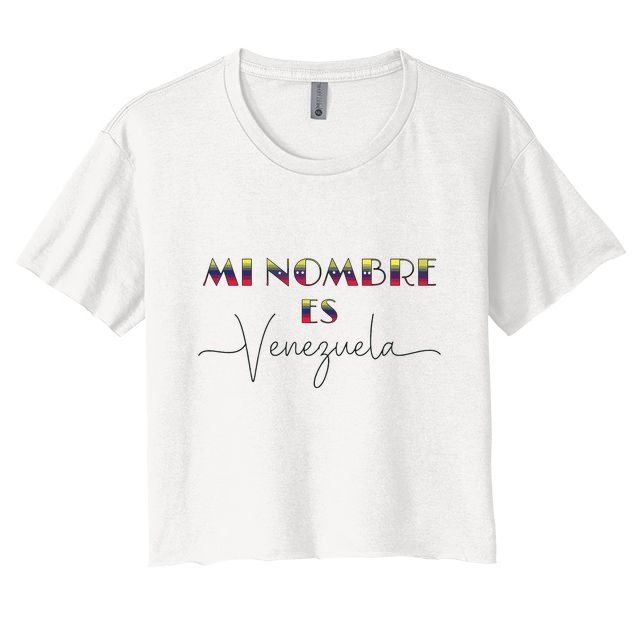 Camisa De Venezuela Venezuelan Flag Proud Venezuelan Crop Top