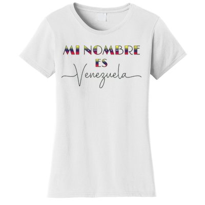 Camisa De Venezuela Venezuelan Flag Proud Venezuelan Women's T-Shirt