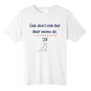 Cats DonT Vote But Their Moms Do President 2024 Election Tall Fusion ChromaSoft Performance T-Shirt