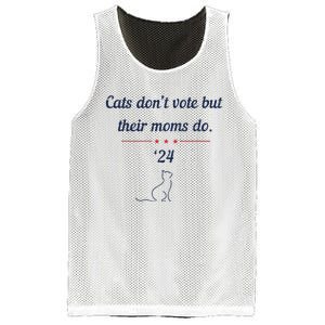 Cats DonT Vote But Their Moms Do President 2024 Election Mesh Reversible Basketball Jersey Tank