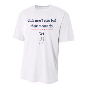 Cats DonT Vote But Their Moms Do President 2024 Election Performance Sprint T-Shirt