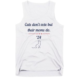 Cats DonT Vote But Their Moms Do President 2024 Election Tank Top