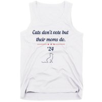 Cats DonT Vote But Their Moms Do President 2024 Election Tank Top