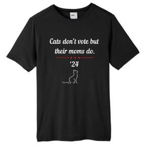 Cats DonT Vote But Their Moms Do President 2024 Election Tall Fusion ChromaSoft Performance T-Shirt