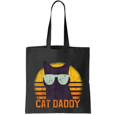 Cat Daddy Vintage Eighties Style Cat Retro Distressed Bag