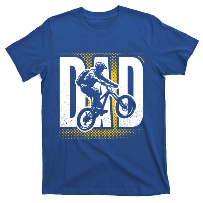 Cycling Dad Vintage Mountain Bike Lover FatherS Day Gift T-Shirt