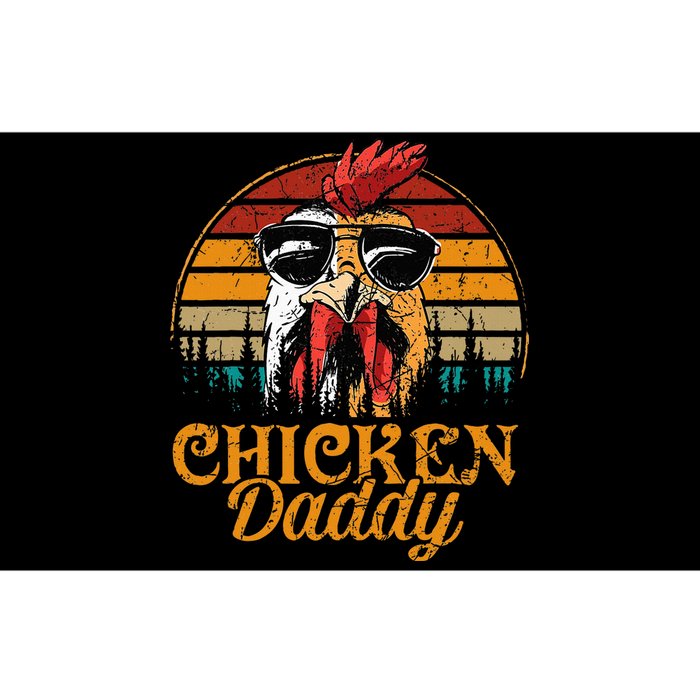 Chicken Daddy Vintage Poultry Farmer Fathers Day Bumper Sticker