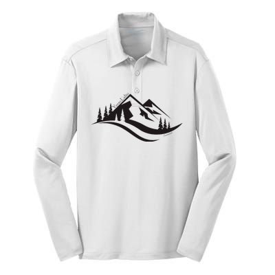 Catholic Designs Verso Lalto Pier Giorgio Frassati Silk Touch Performance Long Sleeve Polo