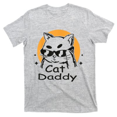 Cat Daddy Vintage Eighties Style Cat Retro Distressed T-Shirt