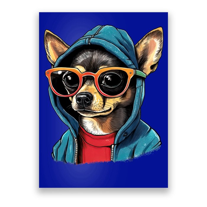 Chihuahua Dog Vintage Style Cute Gift Poster