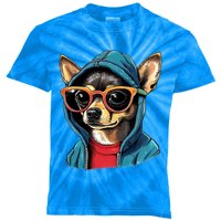 Chihuahua Dog Vintage Style Cute Gift Kids Tie-Dye T-Shirt