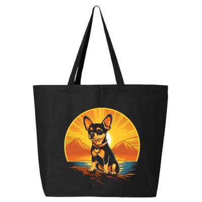 Chihuahua Dog Vintage Style Cute Gift 25L Jumbo Tote
