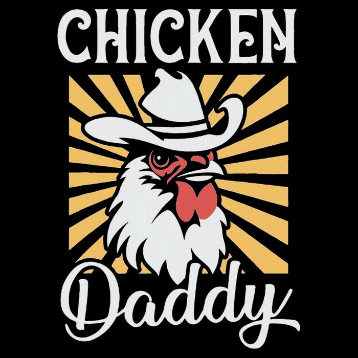 Chicken Daddy Vintage Poultry Farmer Funny Fathers Day Bag