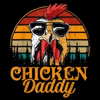 Chicken Daddy Vintage Poultry Farmer Funny Fathers Day Bag