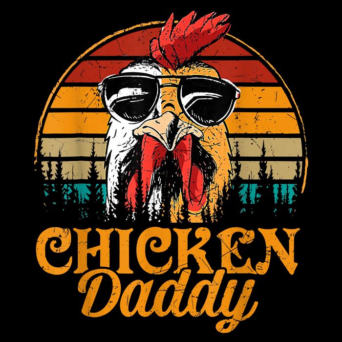 Chicken Daddy Vintage Poultry Farmer Funny Fathers Day Bag
