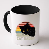 Cat Daddy Vintage Cat 80s Retro Style For Cat Dad Mug